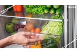 Perché il frigorifero fa acqua sotto i cassetti della verdura?